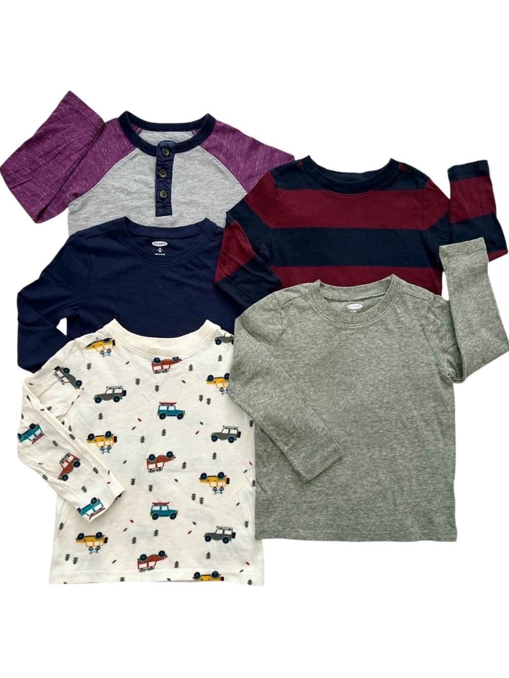 5 Old Navy toddler boy size 3T tops